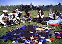 Teens Playing Branch Out